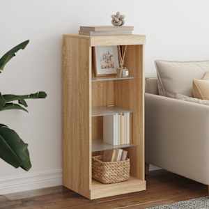 Komoda z LED lučkami sonoma hrast 41x37x100 cm