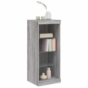 Příborník s LED osvětlením šedý sonoma 41 x 37 x 67 cm - obrázek 4