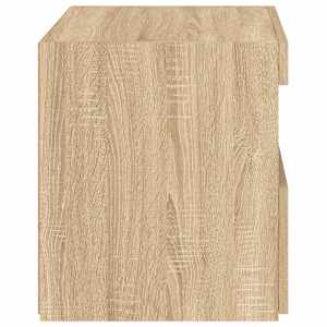 Noční stolek s LED osvětlením dub sonoma 50 x 40 x 45 cm - obrázek 9