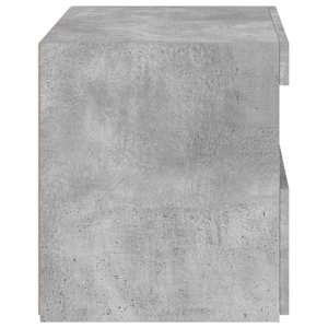 Noční stolek s LED osvětlením šedý sonoma 50 x 40 x 45 cm - obrázek 9