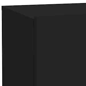 Noční stolek s LED osvětlením černý 70 x 36 x 40,5 cm - obrázek 10