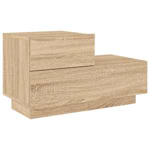 Noční stolek s LED osvětlením dub sonoma 70 x 36 x 40,5 cm - obrázek 5