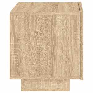 Noční stolek s LED osvětlením dub sonoma 70 x 36 x 40,5 cm - obrázek 8
