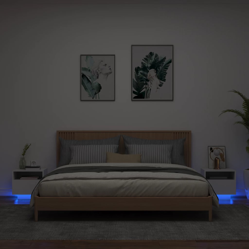  ΚΟΜΟΔΙΝΟ ΜΕ ΦΩΤΑ LED ΛΕΥΚΟ 40 X 39 X 37 ΕΚ. V-836799