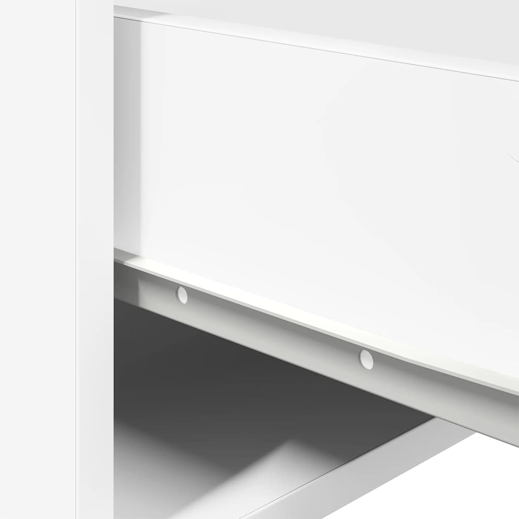 Nástěnné noční stolky s LED osvětlením 2 ks bílé - obrázek 14