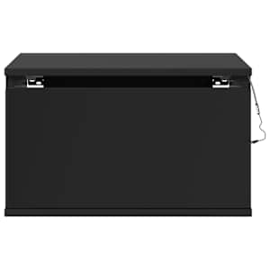 Nástěnné noční stolky s LED osvětlením 2 ks černé - obrázek 9