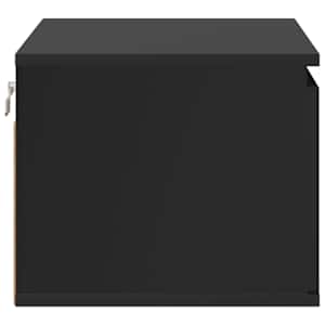 Nástěnné noční stolky s LED osvětlením 2 ks černé - obrázek 10