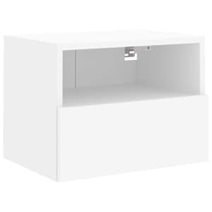 Nástěnné TV skříňky 2 ks bílé 40 x 30 x 30 cm kompozitní dřevo - obrázek 6
