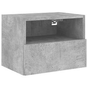 Nástěnná TV skříňka betonově šedá 40x30x30 cm kompozitní dřevo - obrázek 2