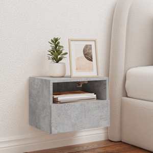 Nástěnná TV skříňka betonově šedá 40x30x30 cm kompozitní dřevo - obrázek 3