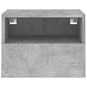 Nástěnná TV skříňka betonově šedá 40x30x30 cm kompozitní dřevo - obrázek 7