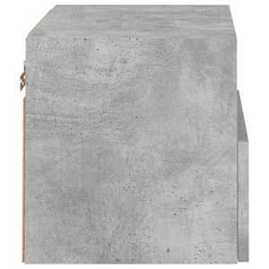 Nástěnná TV skříňka betonově šedá 40x30x30 cm kompozitní dřevo - obrázek 8