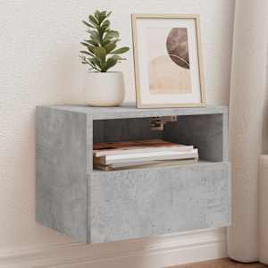 Nástěnná TV skříňka betonově šedá 40x30x30 cm kompozitní dřevo - obrázek 1
