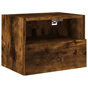 Nástěnná TV skříňka kouřový dub 40x30x30 cm kompozitní dřevo - obrázek 2