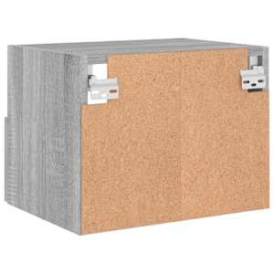 Nástěnné TV skříňky 2 ks šedé sonoma 40 x 30 x 30 cm kompozit - obrázek 10