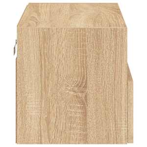 Nástěnná TV skříňka dub sonoma 60 x 30 x 30 cm kompozitní dřevo - obrázek 9