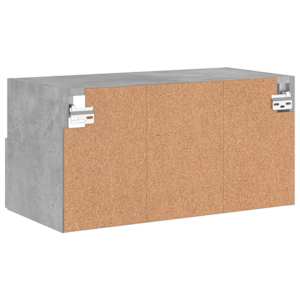 Nástěnná TV skříňka betonově šedá 60x30x30 cm kompozitní dřevo - obrázek 10