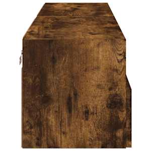 Nástěnné TV skříňky 2 ks kouřový dub 60 x 30 x 30 cm kompozit - obrázek 9