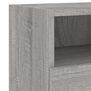 Nástěnná TV skříňka šedá sonoma 60x30x30 cm kompozitní dřevo - obrázek 11