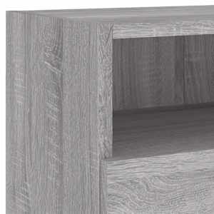 Nástěnná TV skříňka šedá sonoma 80x30x30 cm kompozitní dřevo - obrázek 11