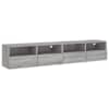 vidaXL teleri seinakapid 2 tk, hall Sonoma, 80 x 30 x 30 cm, tehispuit