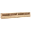 vidaXL teleri seinakapid 2 tk, Sonoma tamm, 100x30x30 cm, tehispuit