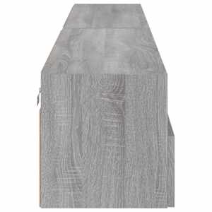 Nástěnné TV skříňky 2 ks šedé sonoma 100 x 30 x 30 cm kompozit - obrázek 8