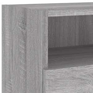Nástěnné TV skříňky 2 ks šedé sonoma 100 x 30 x 30 cm kompozit - obrázek 10
