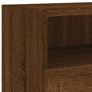 Nástěnné TV skříňky 2 ks hnědý dub 100 x 30 x 30 cm kompozit - obrázek 10