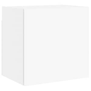 Nástěnná TV skříňka bílá 40,5 x 30 x 40 cm kompozitní dřevo - obrázek 2
