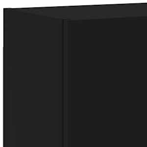 Nástěnné TV skříňky 2 ks černé 40,5x30x40 cm kompozitní dřevo - obrázek 12