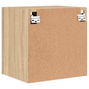 Nástěnná TV skříňka dub sonoma 40,5x30x40 cm kompozitní dřevo - obrázek 9