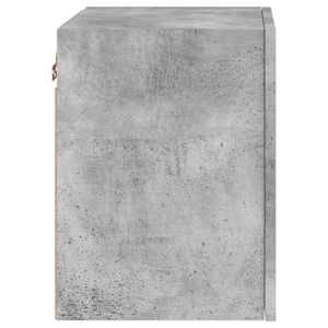 Nástěnná TV skříňka betonově šedá 40,5 x 30 x 40 cm kompozit - obrázek 9