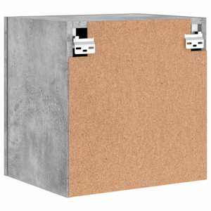 Nástěnná TV skříňka betonově šedá 40,5 x 30 x 40 cm kompozit - obrázek 10