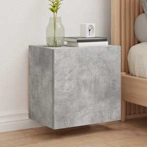 Stenska TV omarica betonsko siva 40,5x30x40 cm inženirski les