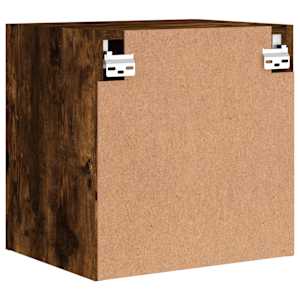 Nástěnná TV skříňka kouřový dub 40,5x30x40 cm kompozitní dřevo - obrázek 9