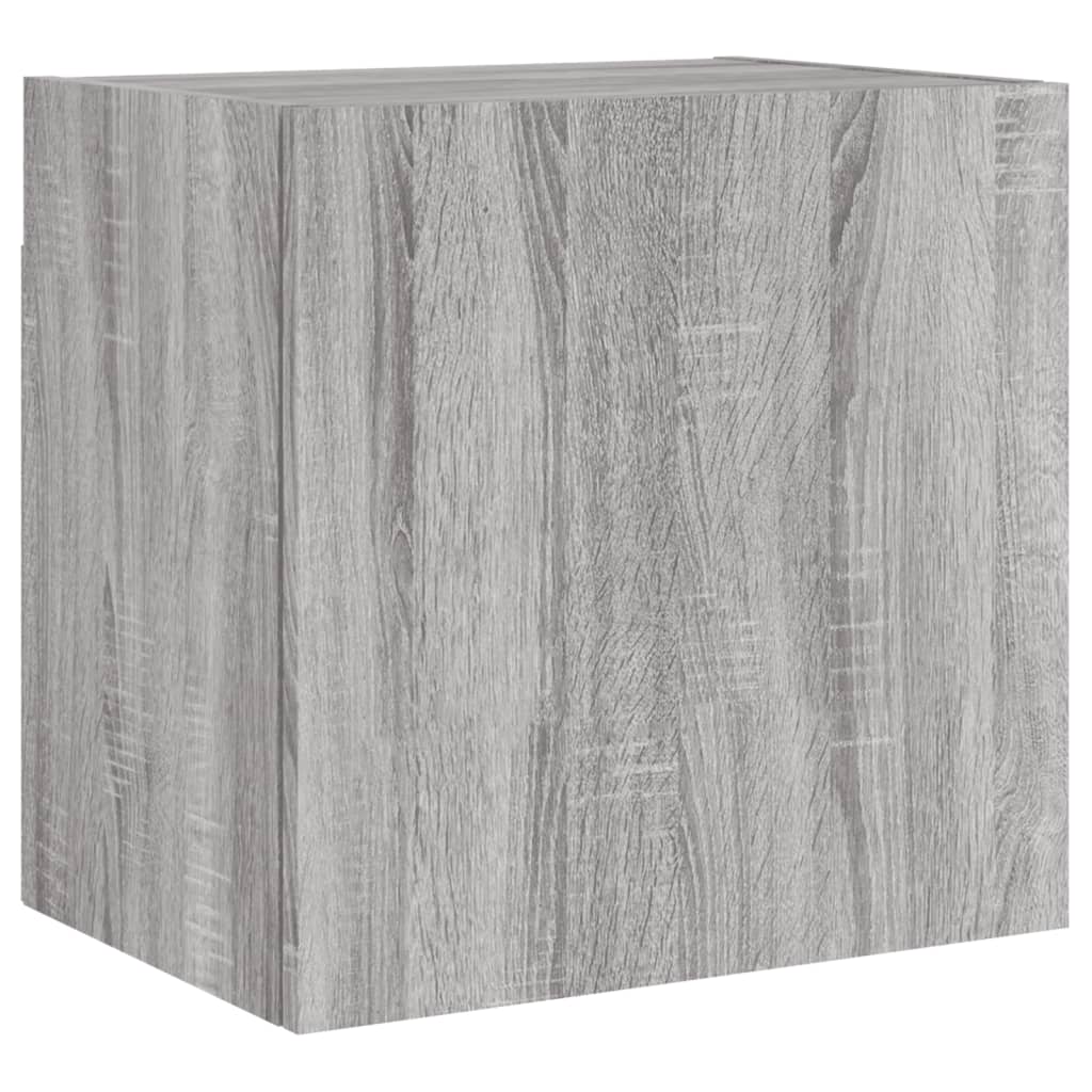 E-shop vidaXL TV nástenná skrinka sivá sonoma 40,5x30x40 cm kompozitné drevo