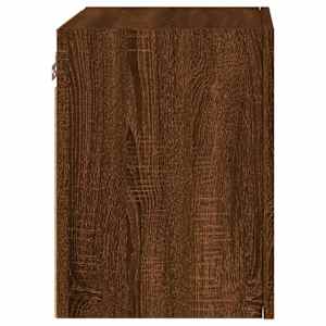 Nástěnné TV skříňky 2 ks hnědý dub 40,5 x 30 x 40 cm kompozit - obrázek 9