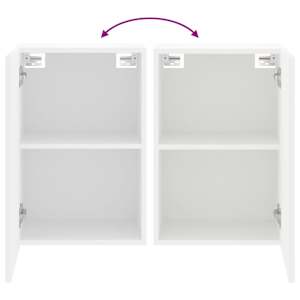 Nástěnné TV skříňky 2 ks bílé 40,5x30x60 cm kompozitní dřevo - obrázek 10