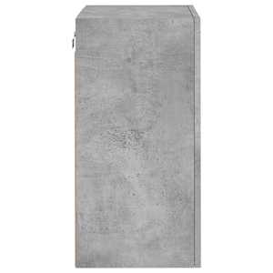 Nástěnná TV skříňka betonově šedá 40,5 x 30 x 60 cm kompozit - obrázek 8