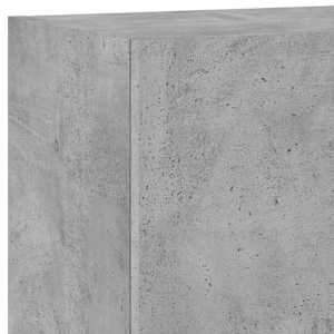Nástěnná TV skříňka betonově šedá 40,5 x 30 x 60 cm kompozit - obrázek 11