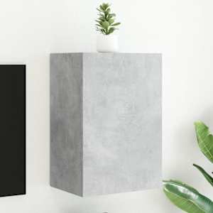 Nástěnná TV skříňka betonově šedá 40,5 x 30 x 60 cm kompozit - obrázek 1
