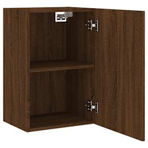 Nástěnné TV skříňky 2 ks hnědý dub 40,5 x 30 x 60 cm kompozit - obrázek 6