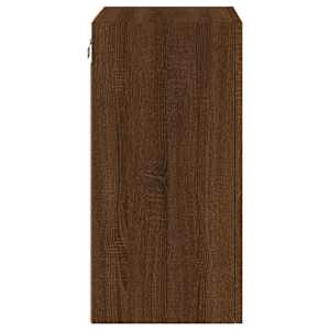 Nástěnné TV skříňky 2 ks hnědý dub 40,5 x 30 x 60 cm kompozit - obrázek 8