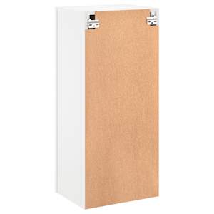 Nástěnná TV skříňka bílá 40,5 x 30 x 90 cm kompozitní dřevo - obrázek 9