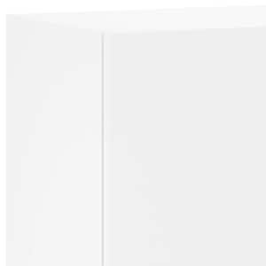 Nástěnná TV skříňka bílá 40,5 x 30 x 90 cm kompozitní dřevo - obrázek 11