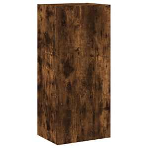 Nástěnná TV skříňka kouřový dub 40,5x30x90 cm kompozitní dřevo - obrázek 2