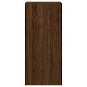 Nástěnná TV skříňka hnědý dub 40,5x30x90 cm kompozitní dřevo - obrázek 7