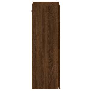 Nástěnná TV skříňka hnědý dub 40,5x30x90 cm kompozitní dřevo - obrázek 8