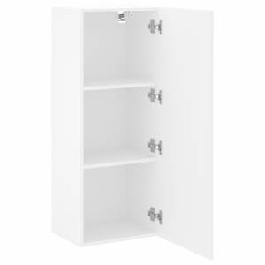 Nástěnná TV skříňka bílá 40,5 x 30 x 102 cm kompozitní dřevo - obrázek 6
